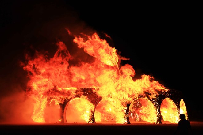 Just gonna stand there and watch me burn